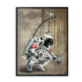 Love Nation // Nr.3/max.5 // Streetfiction Serie // 80cm h x 60cm b // 11/2025 // WVZ. Nr. 196 // SOLD